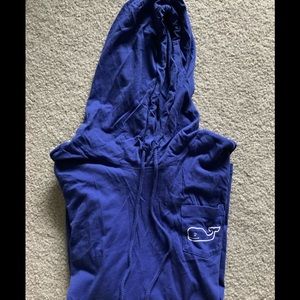 Vineyard Vines Long Sleeve Hooded Shirt